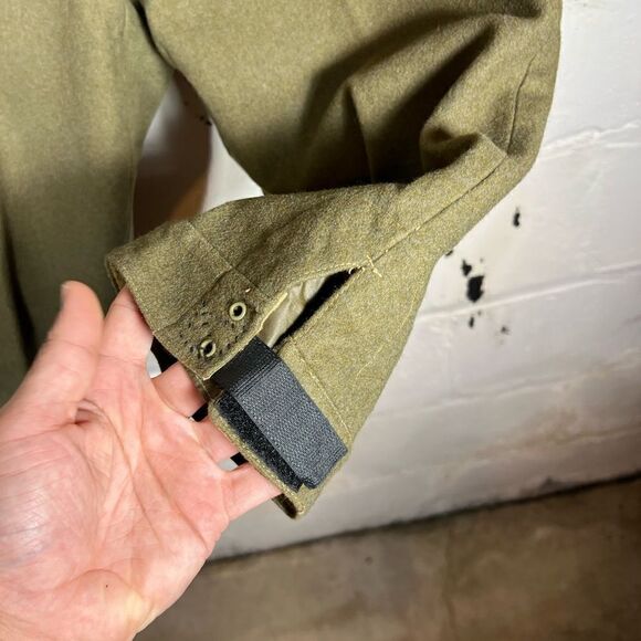 Vintage Italian Wool Army Trousers - Picture 7 of 13